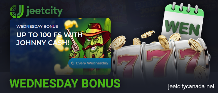 Bonuses for Jeetcity Casino players every Wednesday