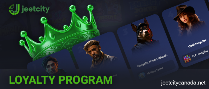 Loyal player incentives at Jeetcity Casino Canada