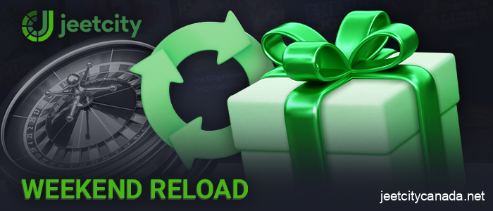 Jeetcity Casino weekend bonus reloads