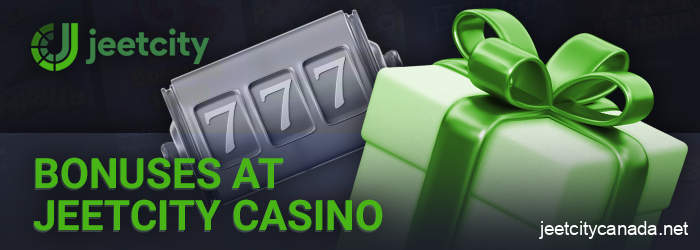 Current bonus offers for Jeetcity Casino players