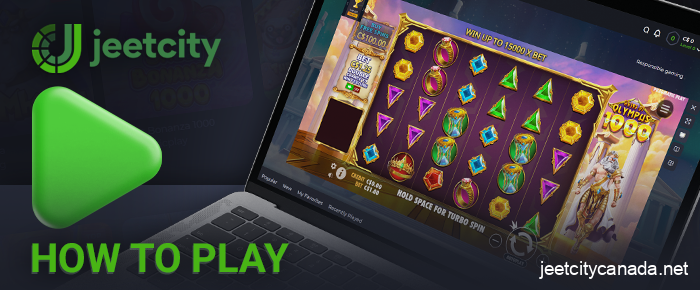 Guide on how to start playing at Jeetcity casino - register and login