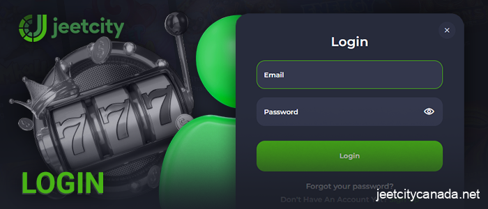 Authorization process in Jeetcity online Casino