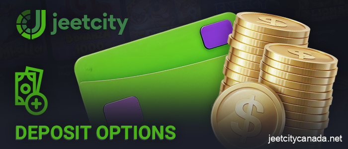 Ways to deposit to your account at Jeetcity Casino