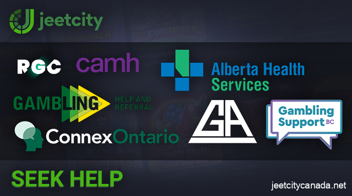 Where a JeetCity Casino player from Canada can get help