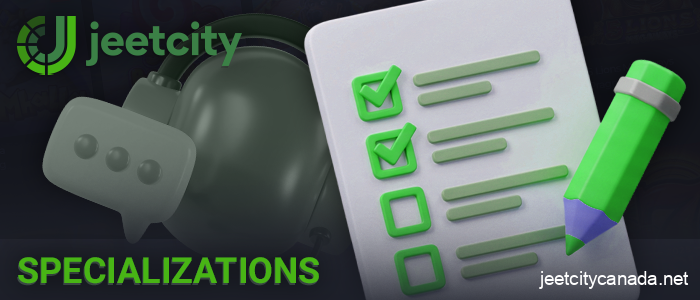 What the JeetCity casino support team is focused