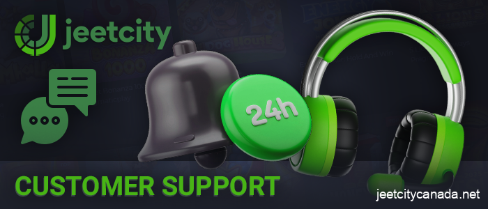Contact JeetCity casino support team